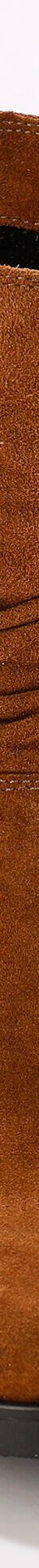 Bottes plissées mi-hautes en cuir velours, semelle compensée invisible (caramel) Bottes plissées mi-hautes en cuir velours, semelle compensée invisible (caramel)